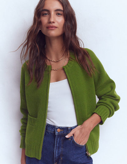 Maya Jacke mit Reißverschluss-Kräutergarten-4