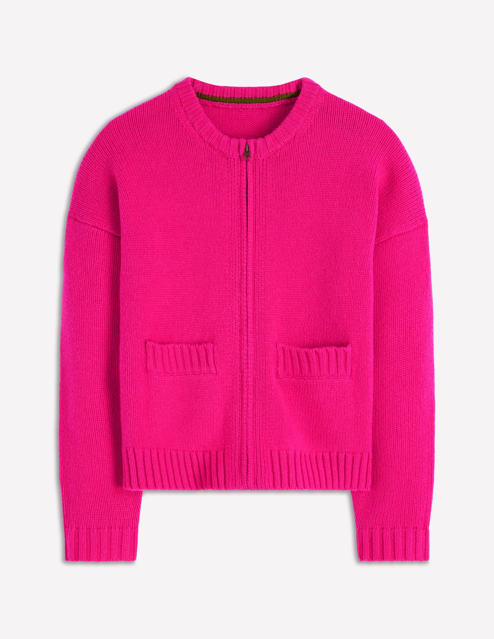 Maya Jacke mit Reißverschluss-Extravagantes Rosa - Image 5