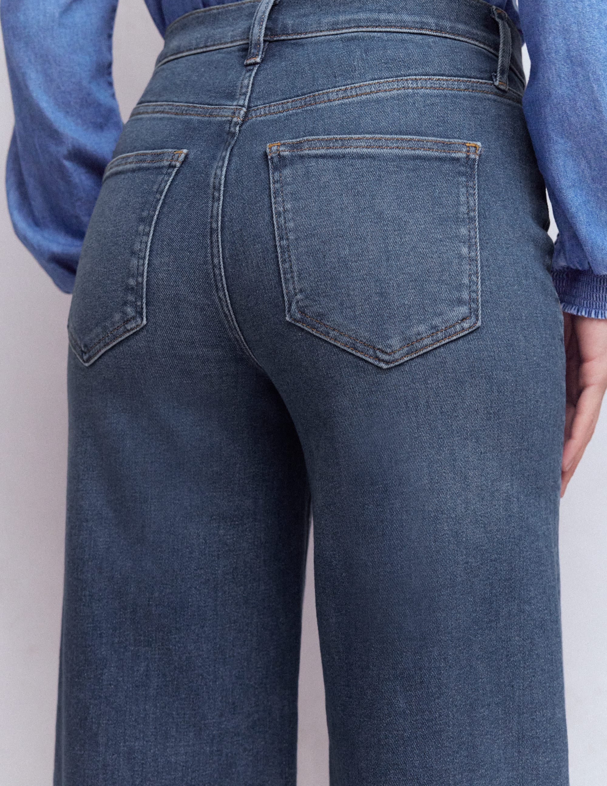 Jean large taille haute-Beatnik Red - Image 5