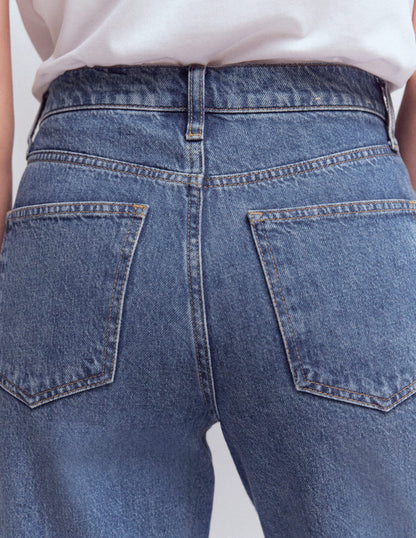 Lockere Jeans mit mittlerer Leibhöhe-Mittlerer Jahrgang-2