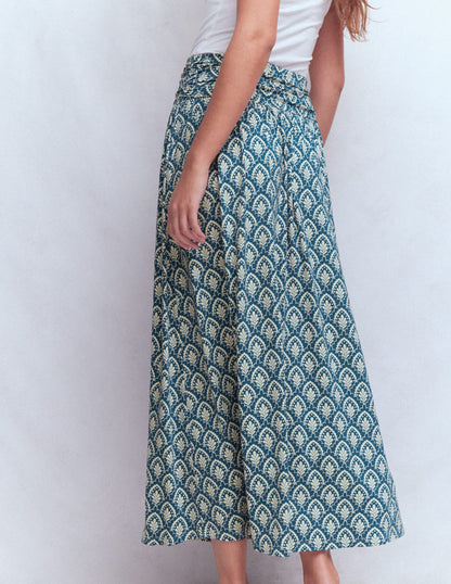 Rosaline Jersey-Rock-Blau, Blumenterrasse-3