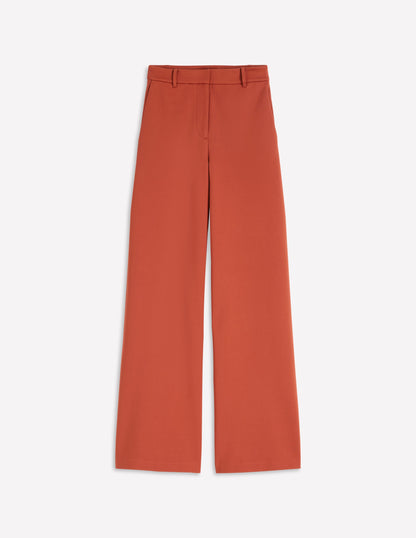 Belgravia Ponte-Hose-Braun-Orange-5