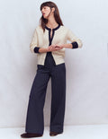 Belgravia Ponte-Hose-Marineblau