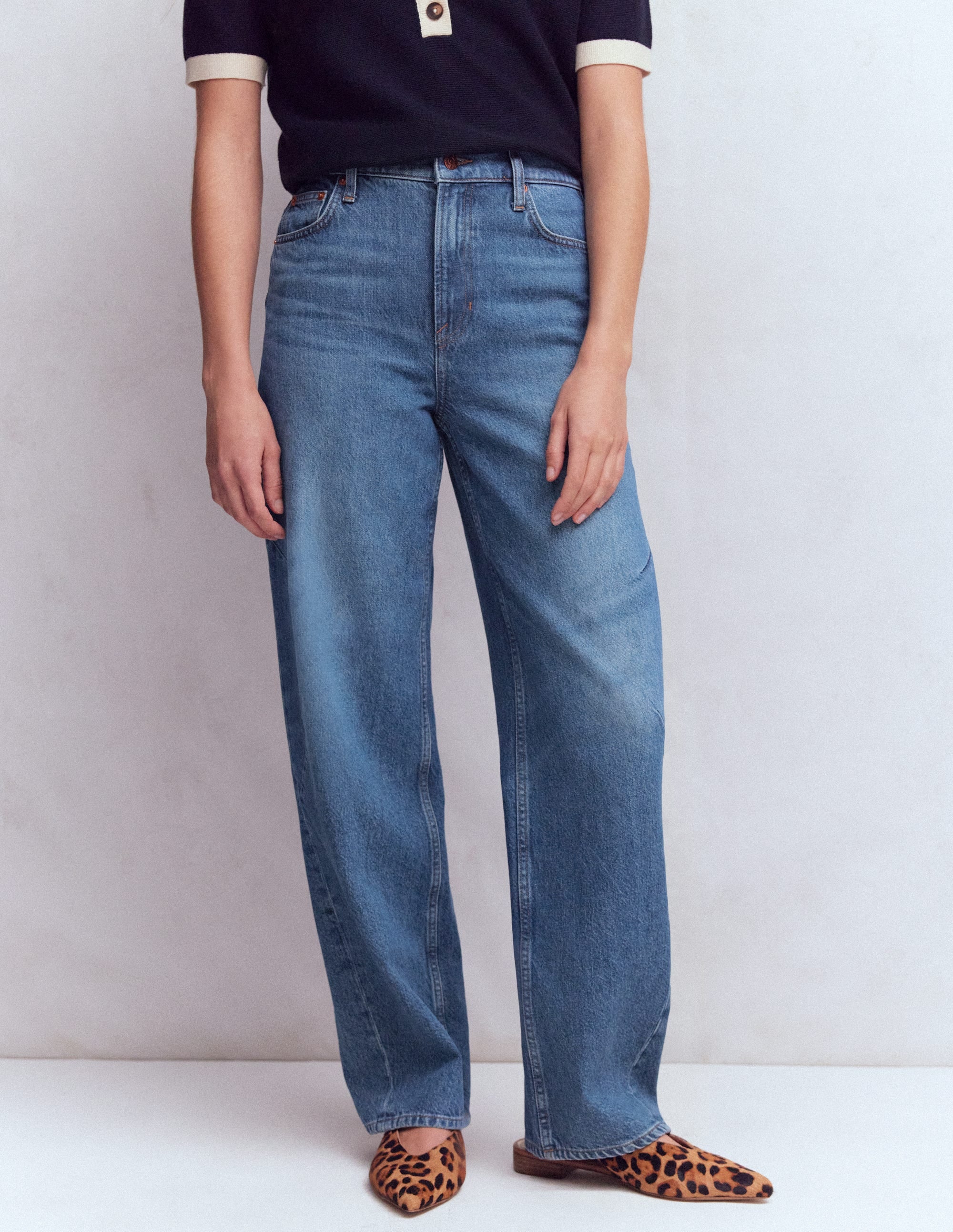 Barrel-Jeans-Medium Vintage - Image 4