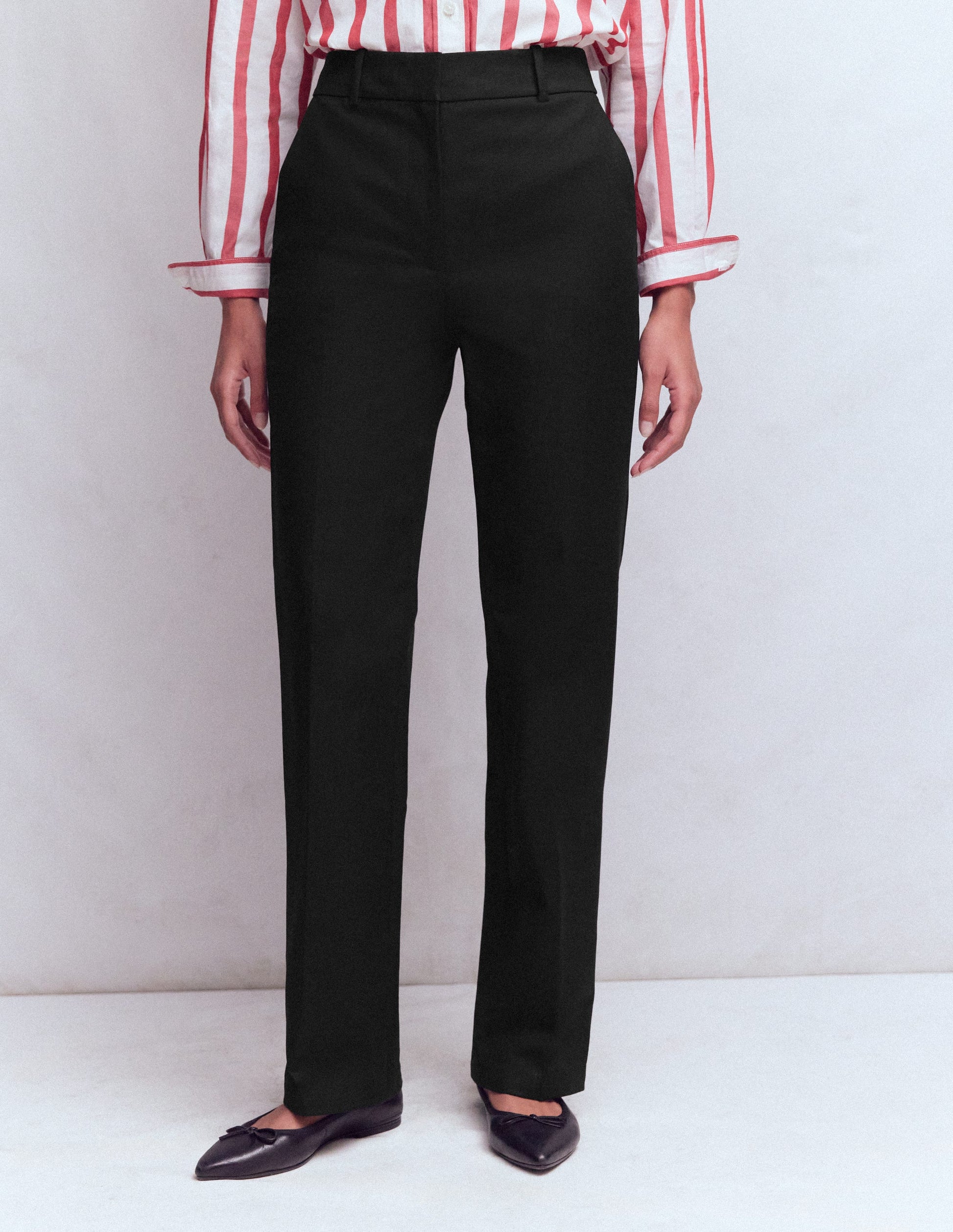 Canonbury Lange Hose-Schwarz-4