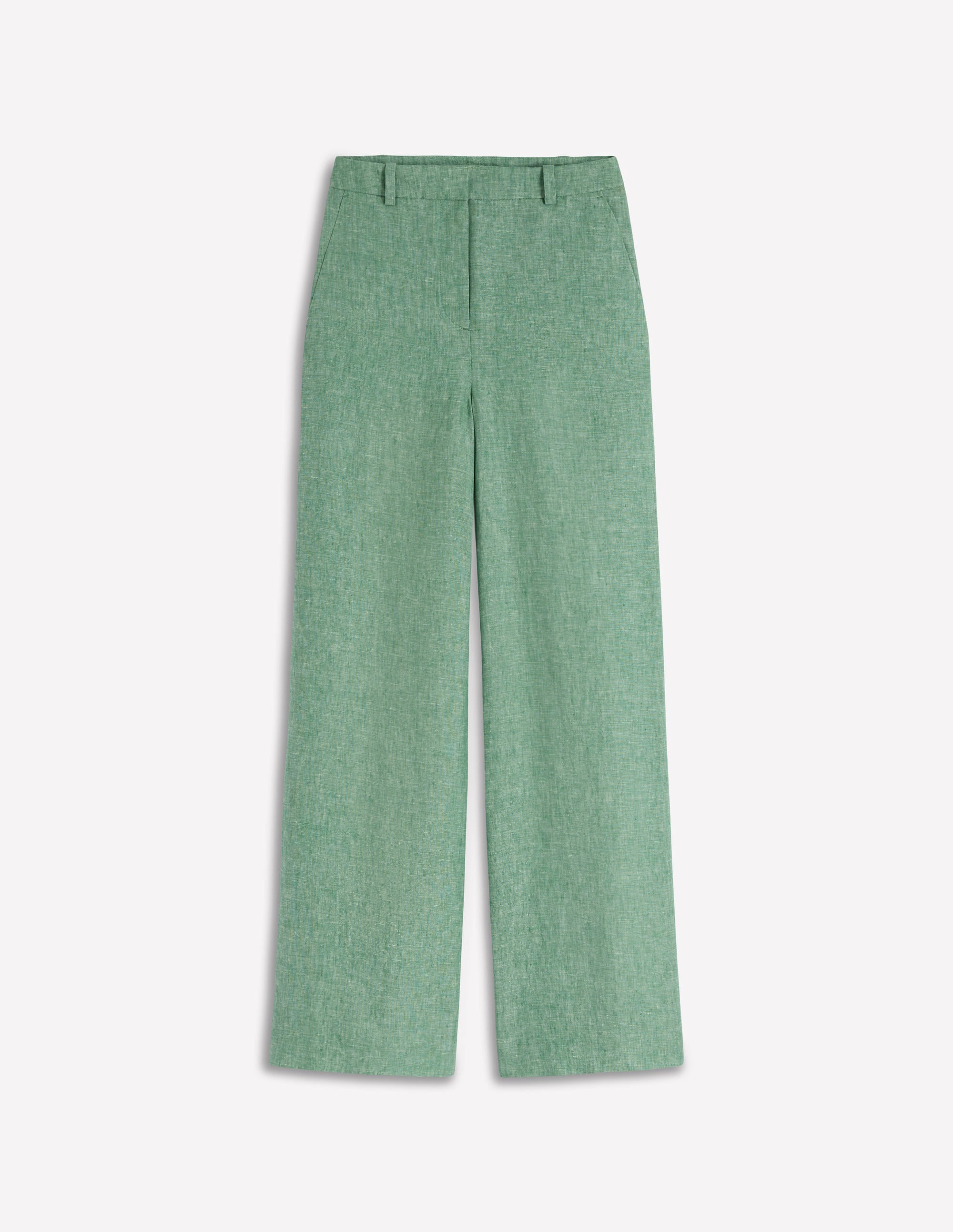 Belgravia Leinenhose-Aloe-Grün Chambray - Image 7