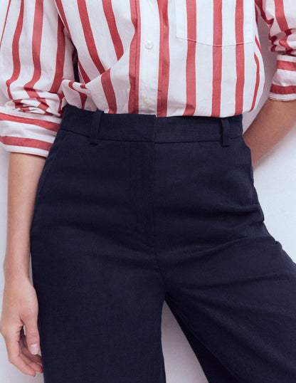 Belgravia Leinenhose-Marineblau-2