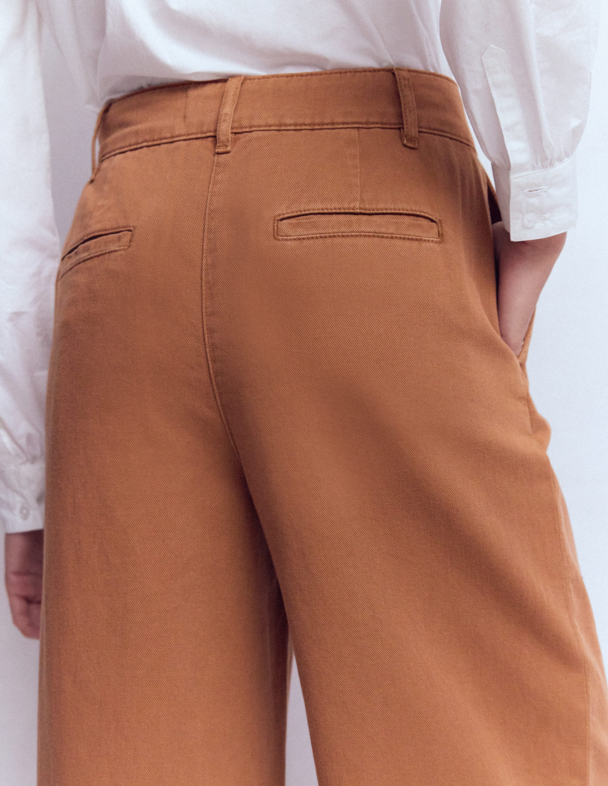 Kensington Hose mit weitem Bein-Ingwer - Image 2