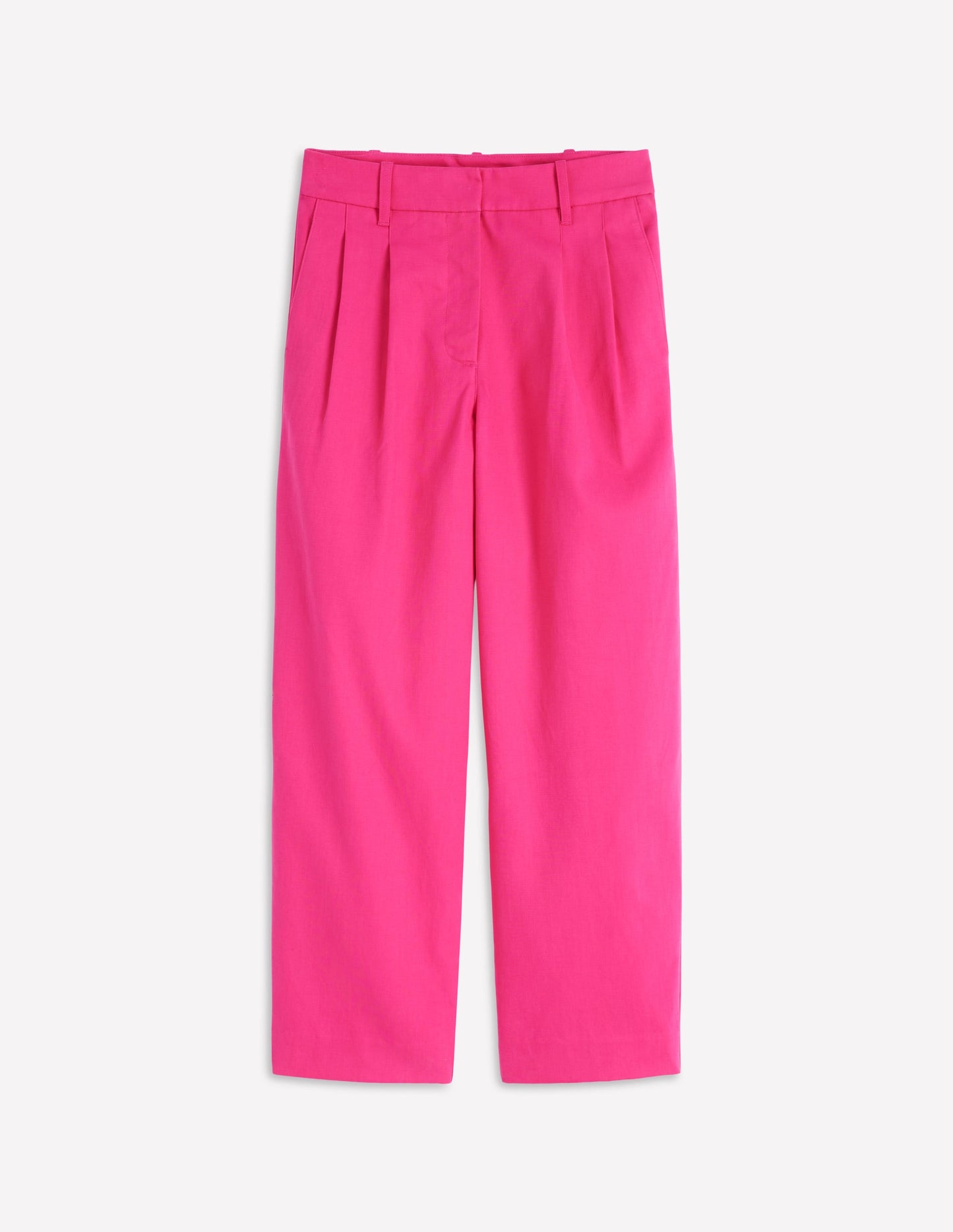 Pantalon Bloomsbury en coton-Rose pivoine