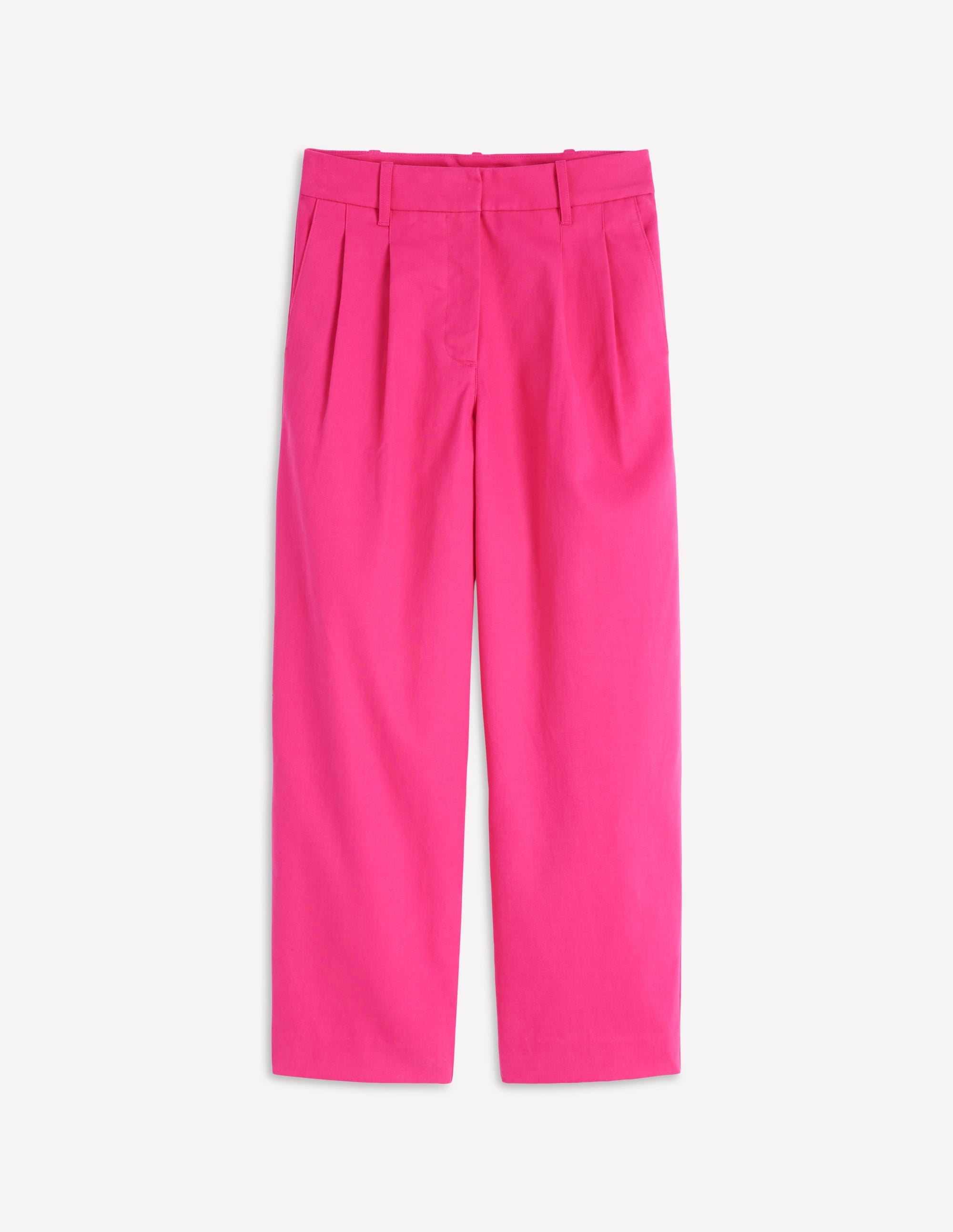 Bloomsbury Cotton Trousers-Pink Peony - Image 6