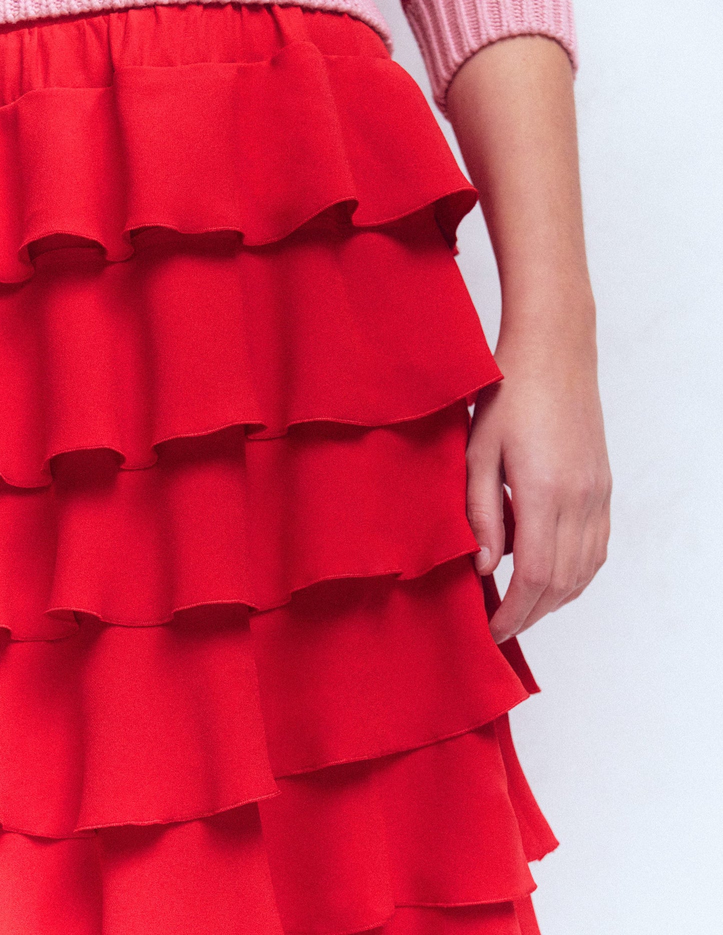 Gestufter Maxirock-Salsa