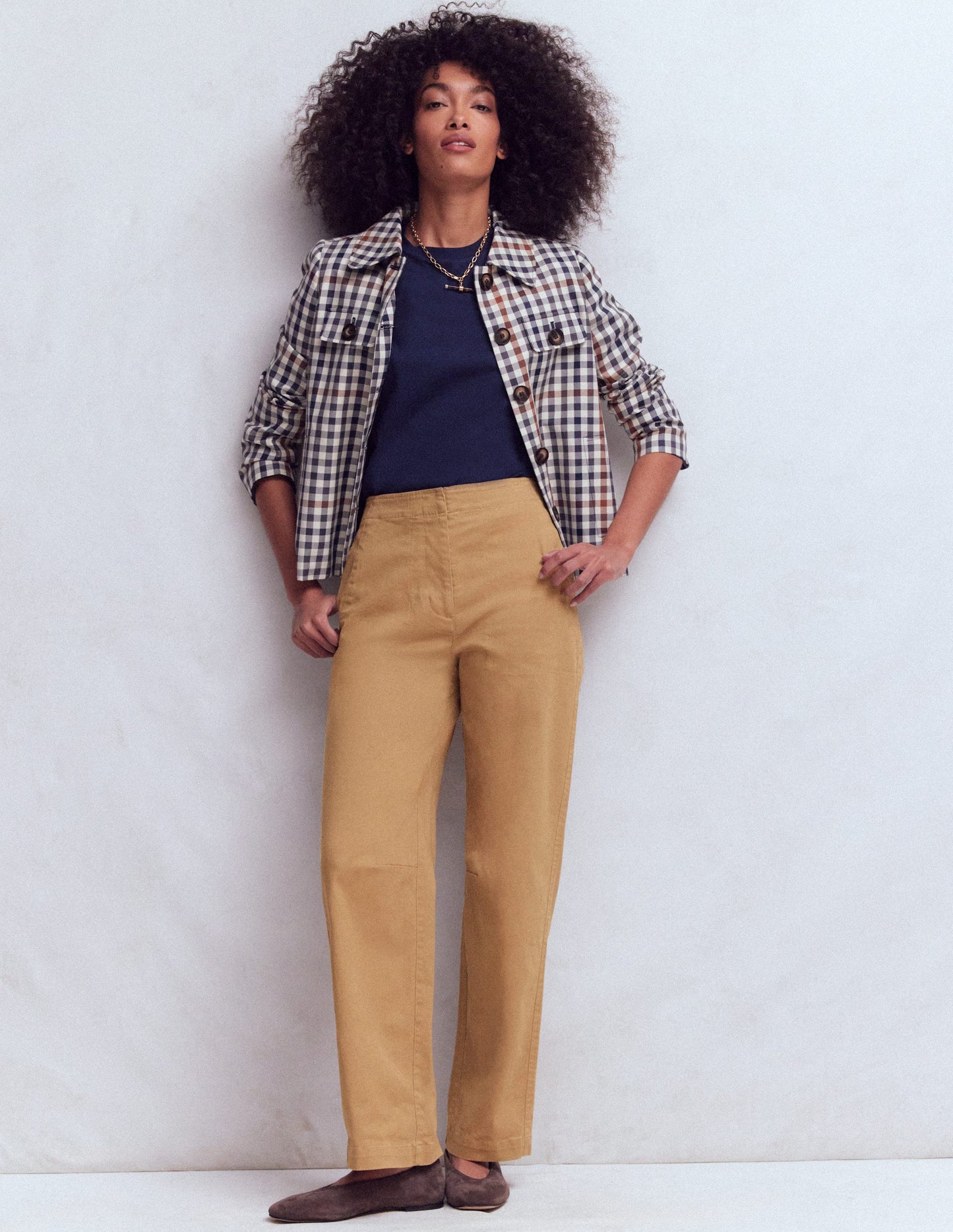 Barrel-Chinohose-Cappuccino