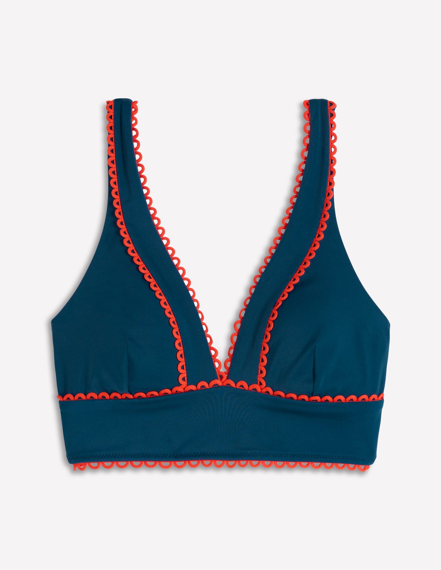 Porto Bikinioberteil-Ozeanblau, Feuerwerk