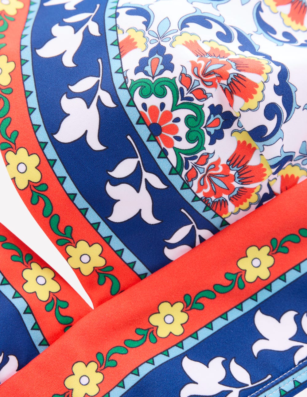 Haut de bikini Porto-Multi, motif Ornamental Treillis-6