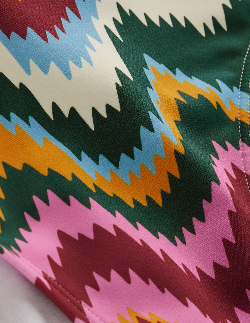 Klassische Bikinihose-Bunt, Zickzack-Welle-6