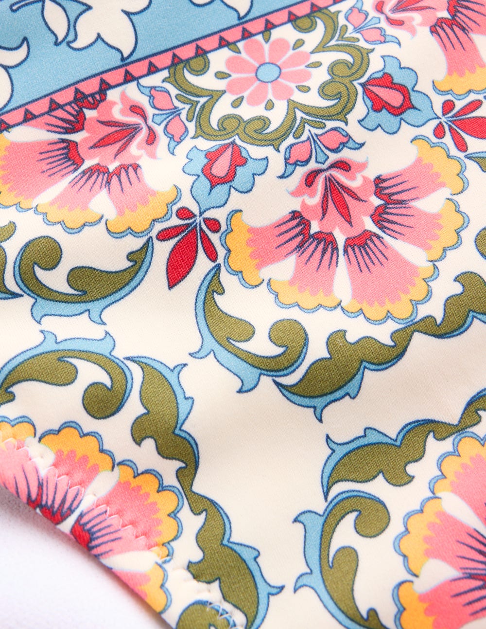 Bas de bikini intemporel-Rose, motif Ornamental Trellis - Image 6