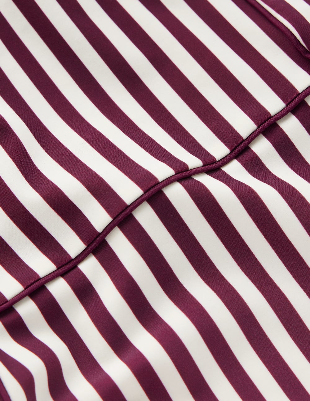 Rhodes Badeanzug in Körbchengröße-Schokobeere, Naturweiß Streifen-7