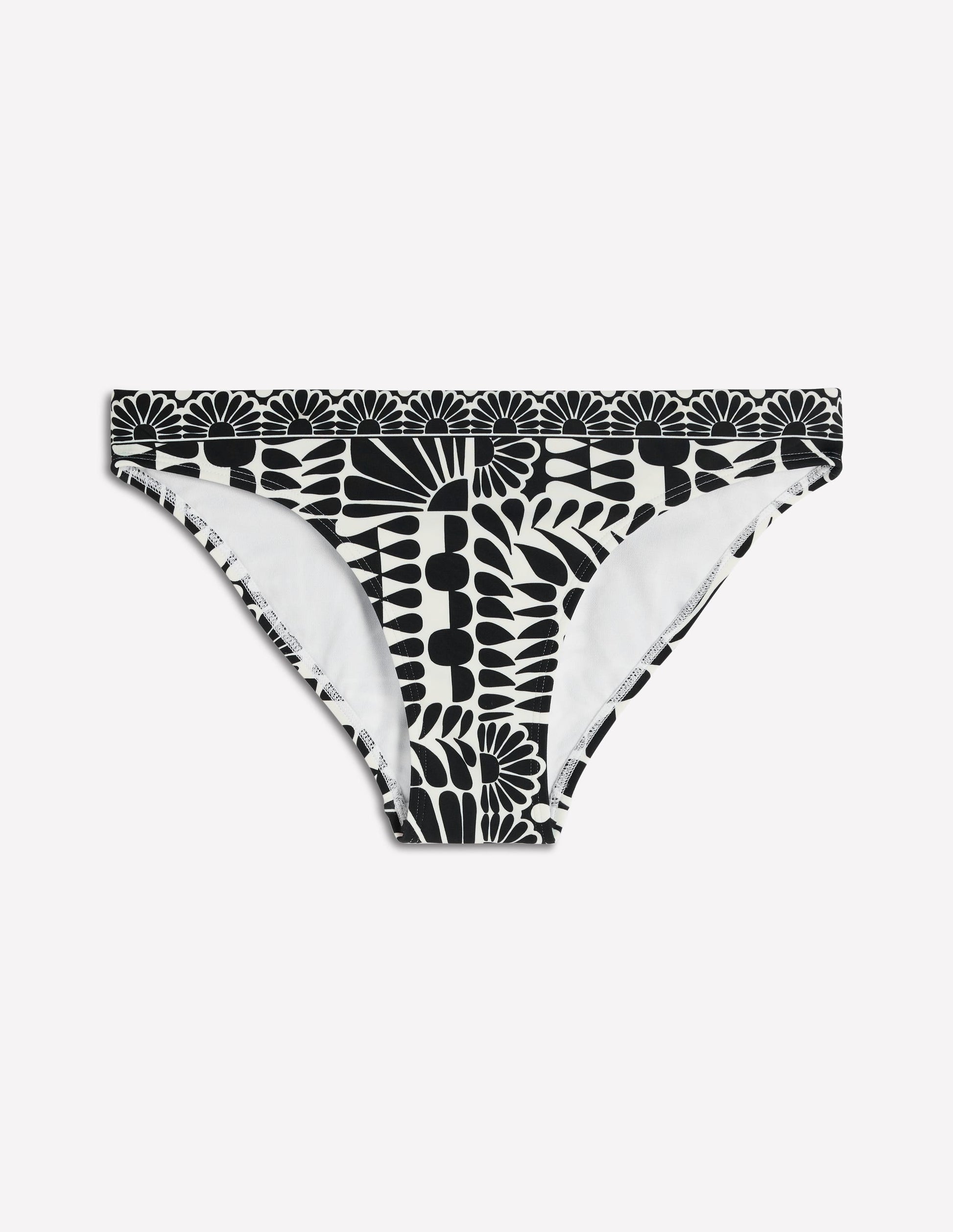 Porto Bikinihose-Schwarz, Geo-Stempel-6