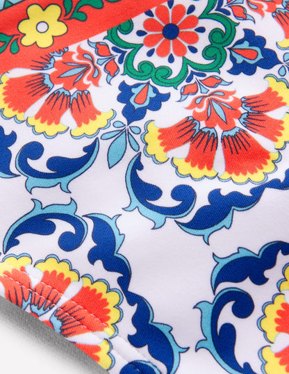 Porto Bikinihose-Bunt, Zierspalier-6