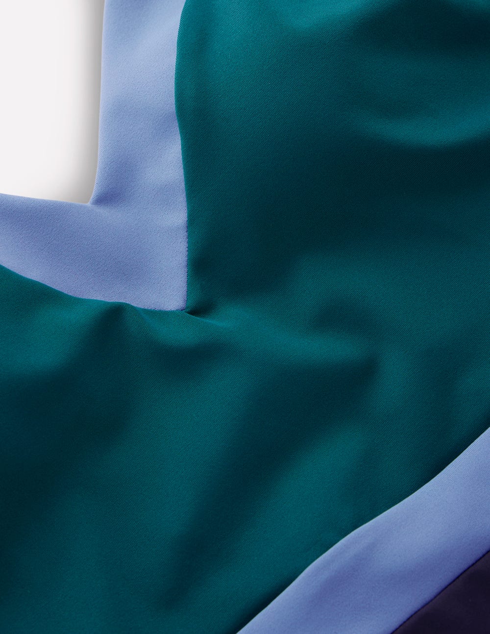 Campania Cross-back Swimsuit-Pacific Green Colourblock