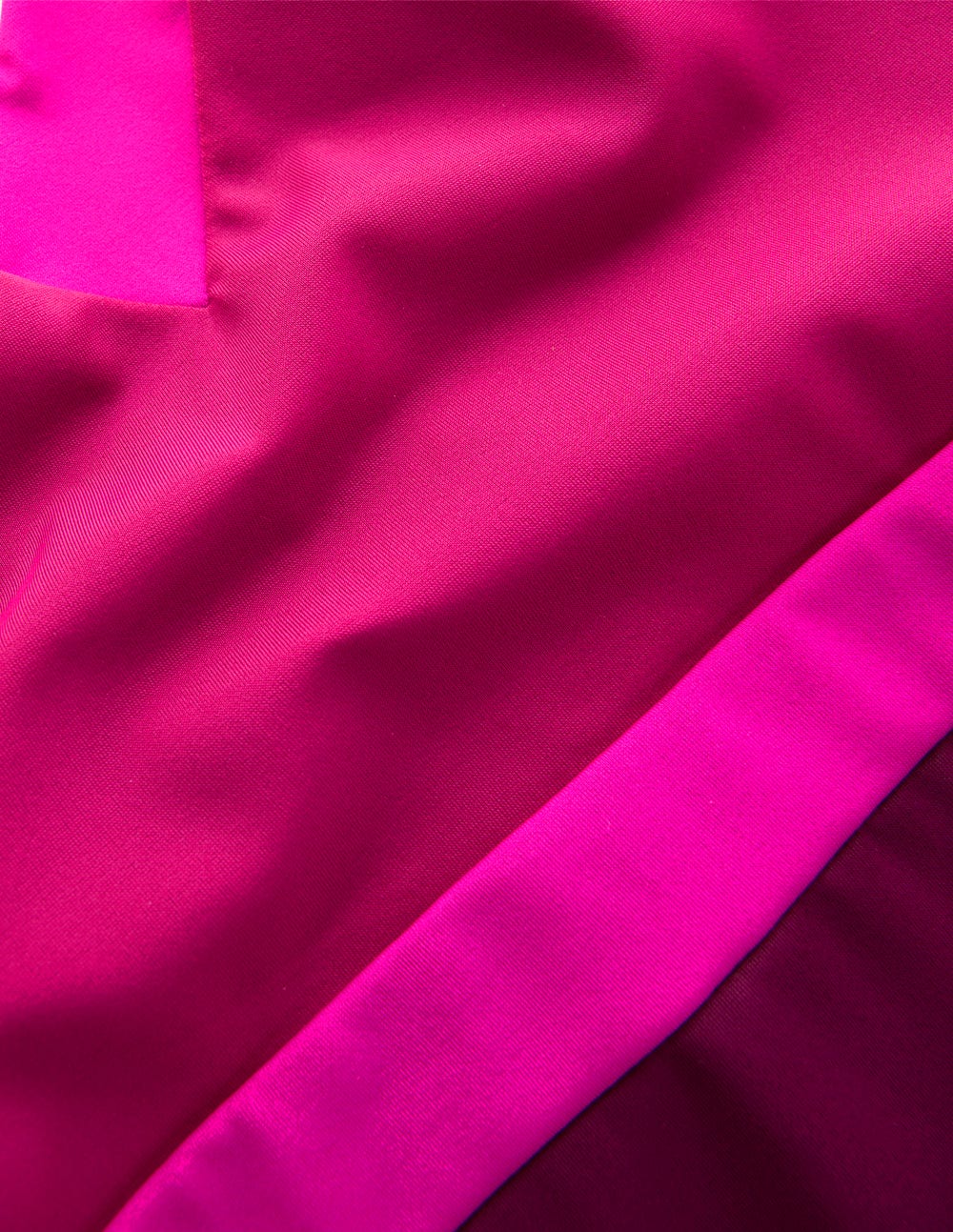 Campania Badeanzug mit gekreuzten Rückenträgern-Schokobeere Blockfarben-7