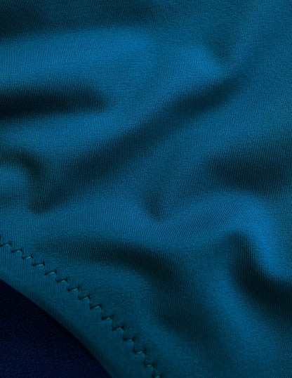 Klassische, geraffte Bikinihose-Meerblick-7