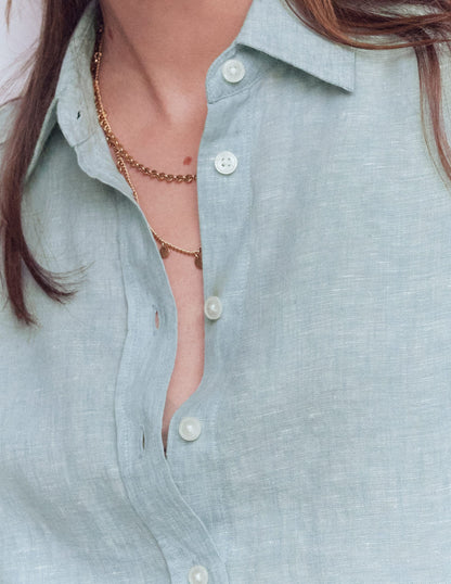 Sienna Leinenhemd-Turmalin Chambray-3