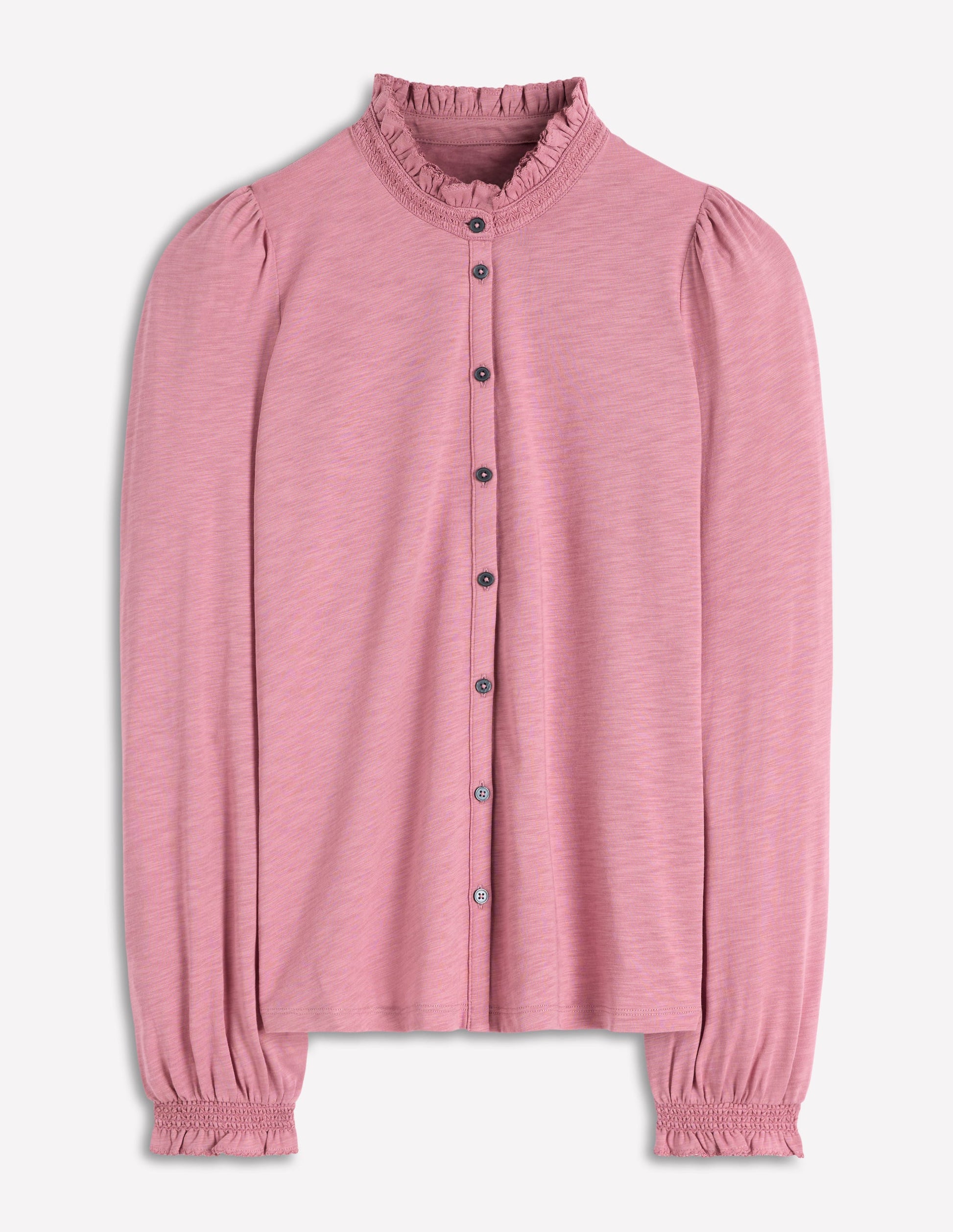 Chemise Effie à smocks-Lilas-5