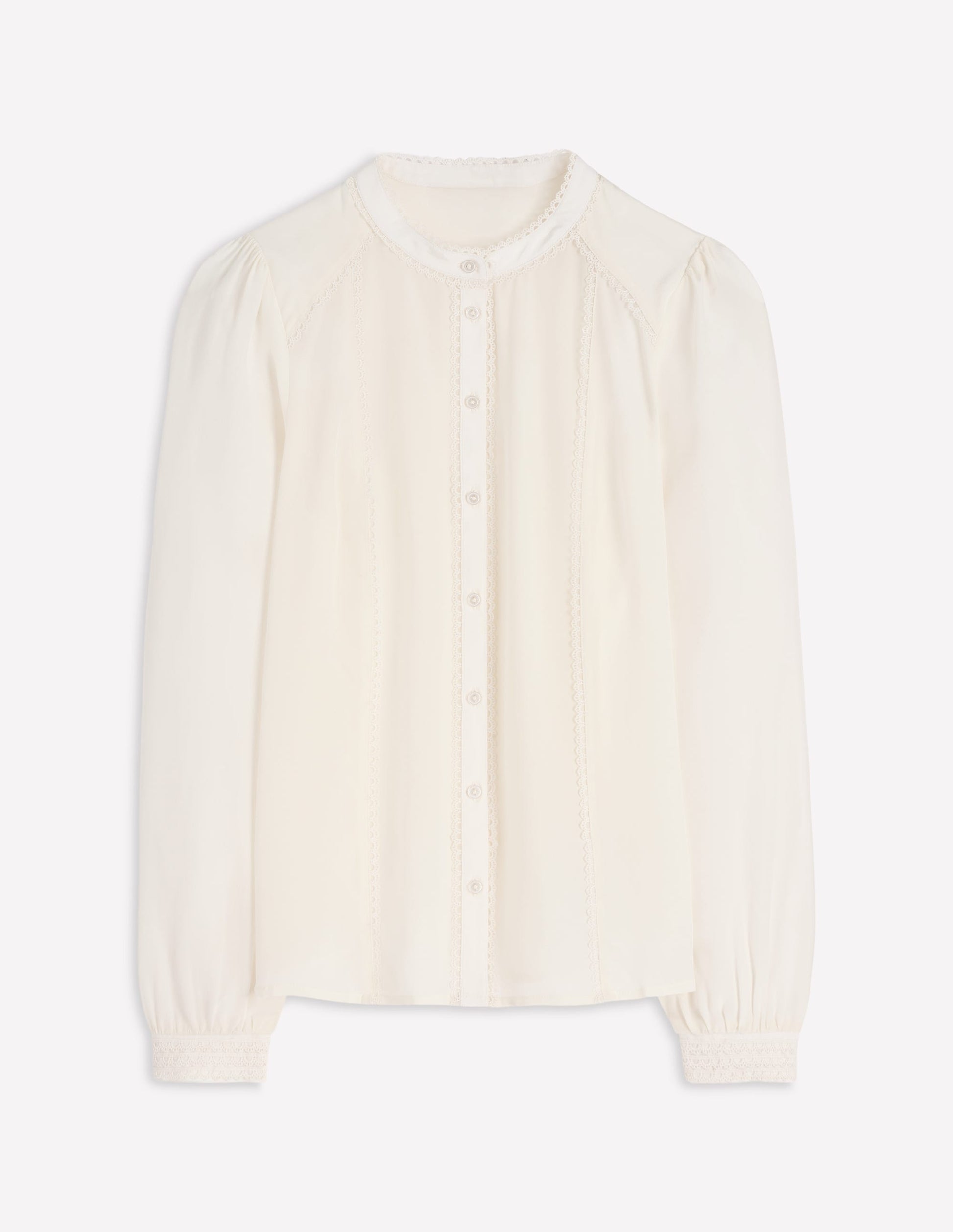 Rhea Seidenoberteil mit Besatz-Naturweiß-6