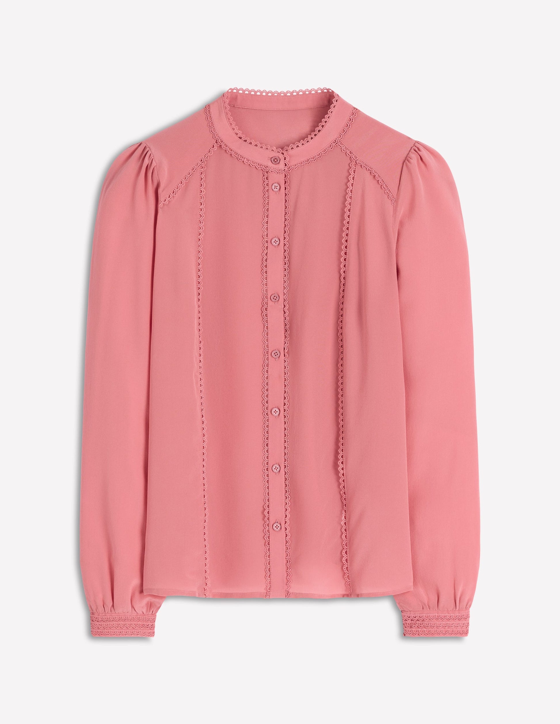 Rhea Seidenoberteil mit Besatz-Vintagerosa-5