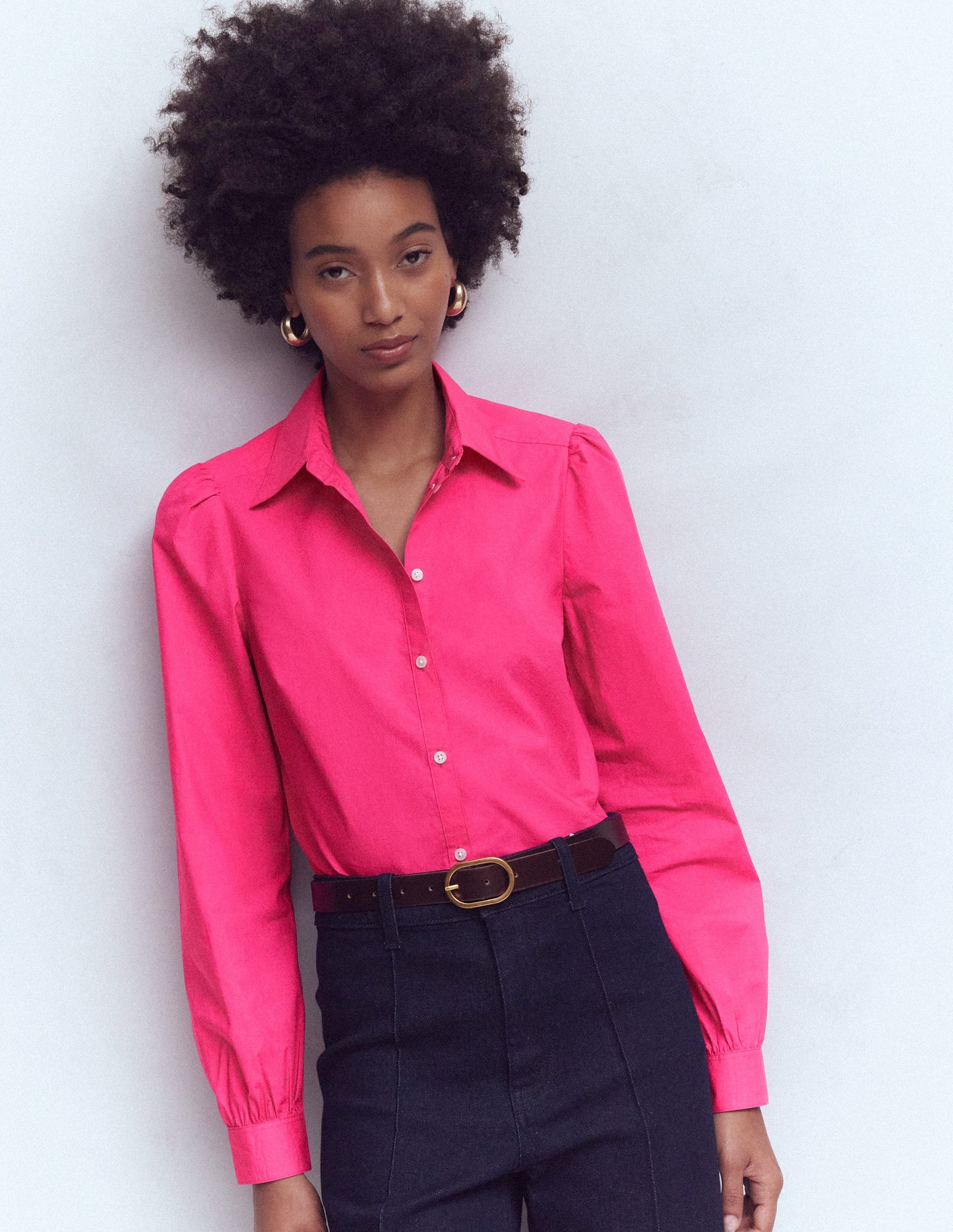 Cara Baumwollhemd-Farbenfrohes Stiefmütterchen