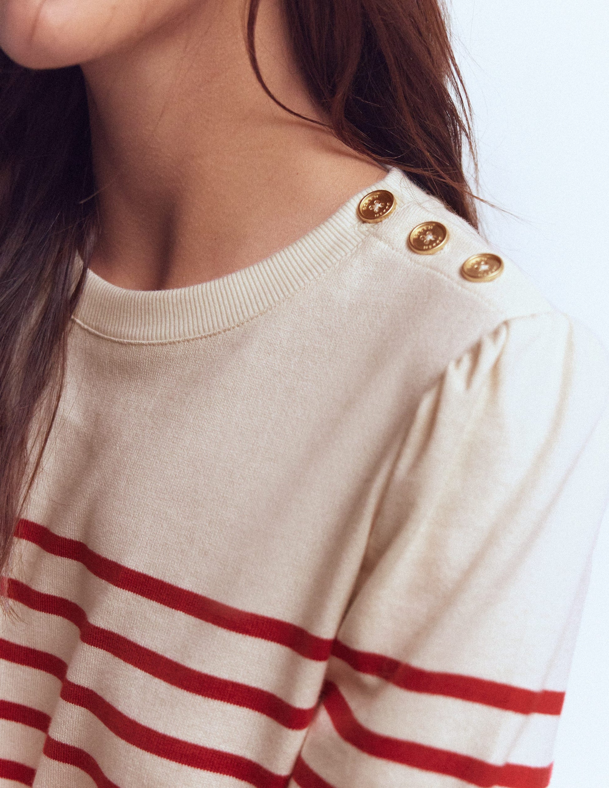 Marinière à épaules boutonnées-Lait de coco et salsa-2