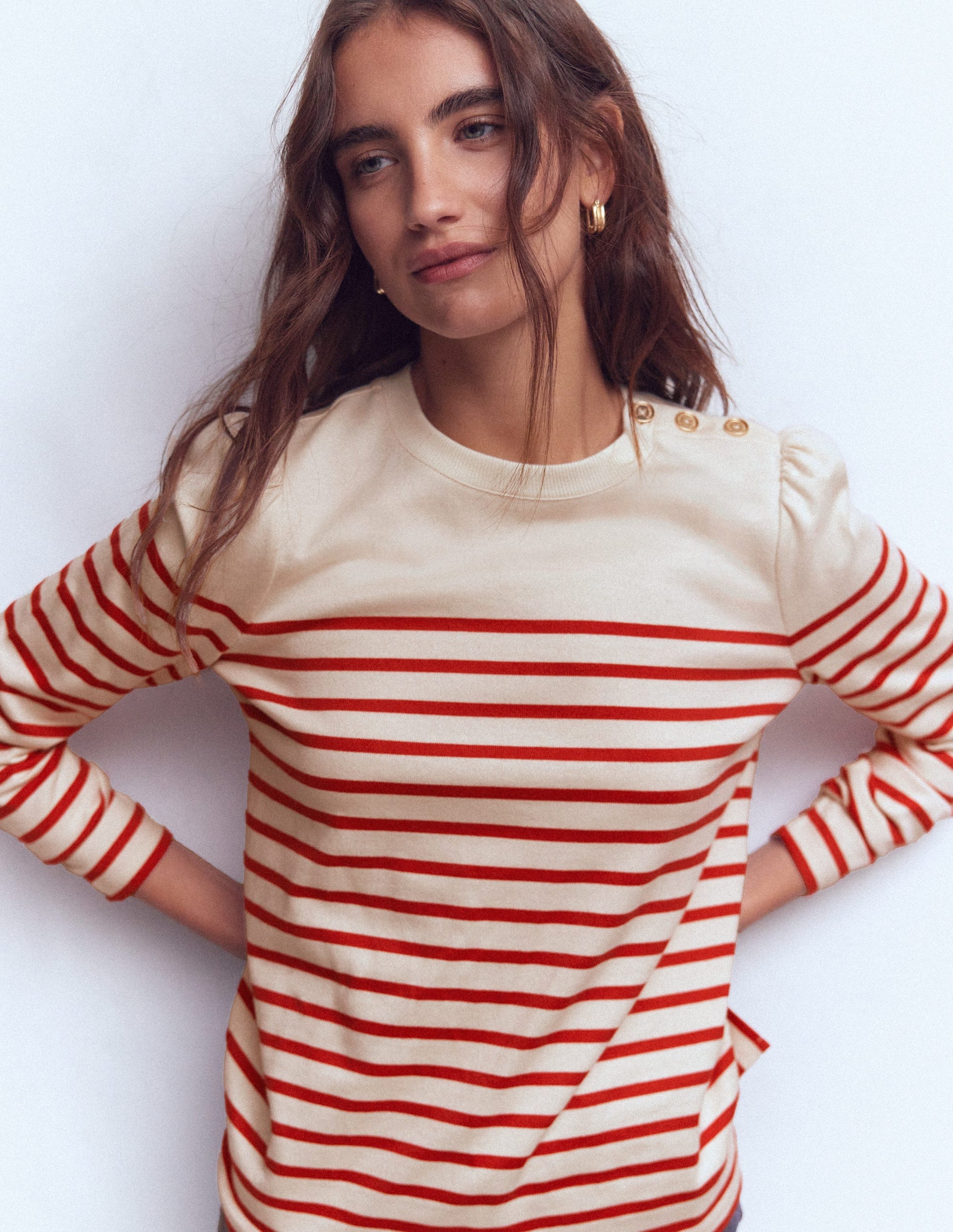 Marinière à épaules boutonnées-Lait de coco et salsa-4