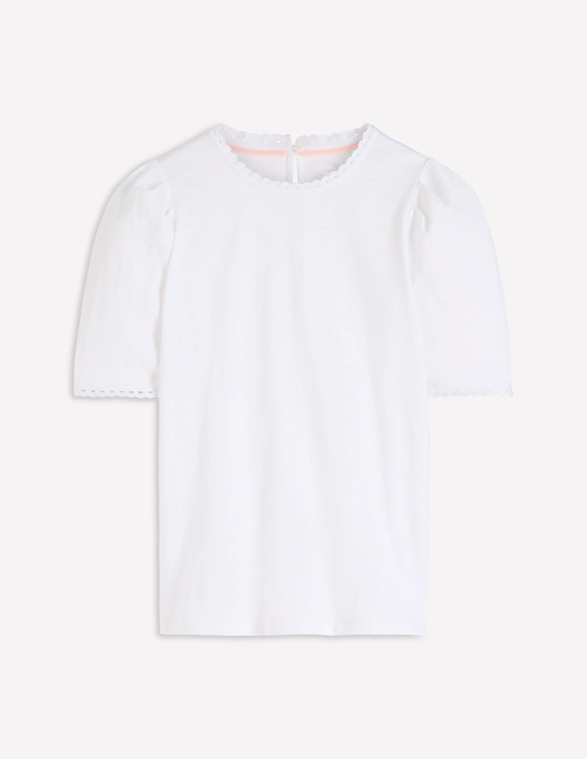 T-shirt Ali à bordures-Blanc - Image 5