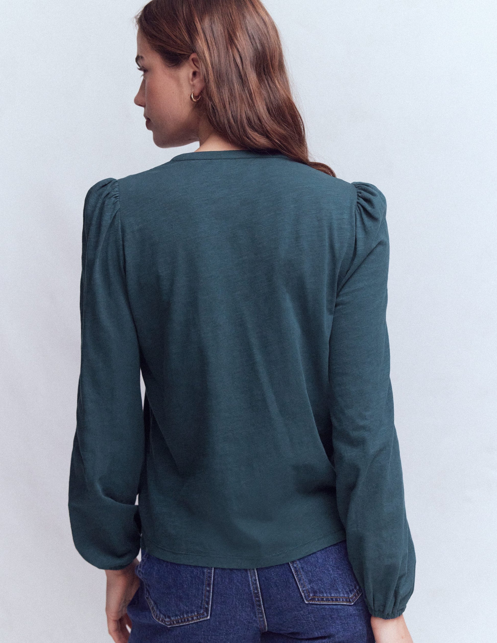 Poppy Langärmliges Oberteil-Mondscheinmeer-3