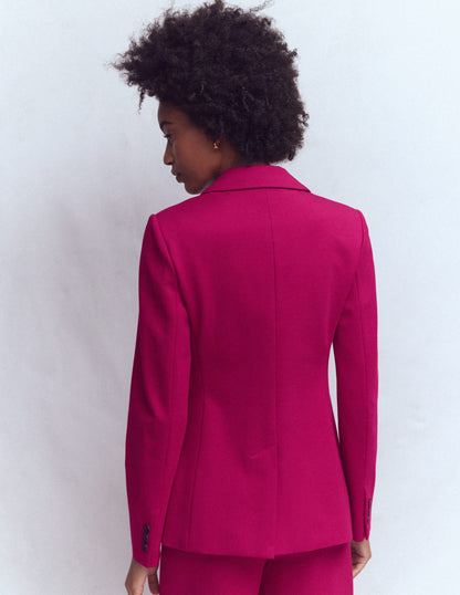 Marylebone Ponte-Blazer-Granatapfel-3