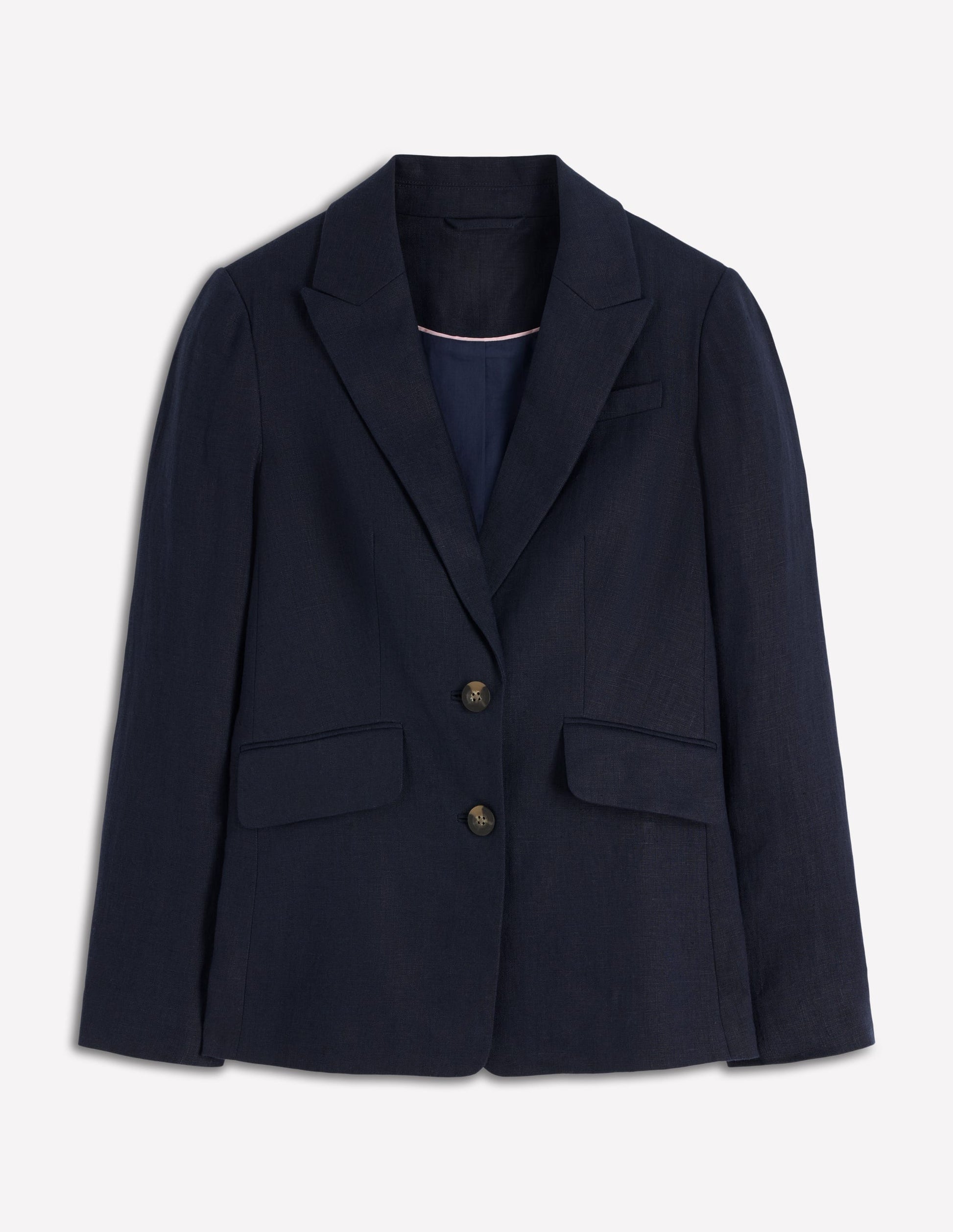 Stamford Leinenblazer-Marineblau-6