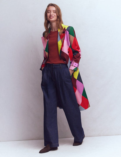 Trench croisé-Losanges géants multi-2