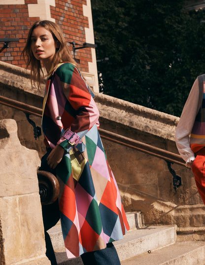 Trench croisé-Losanges géants multi-1