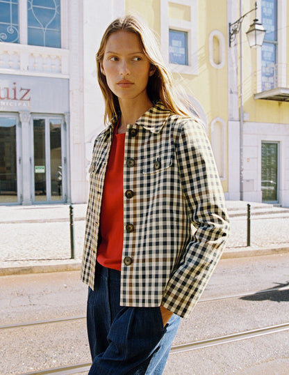 Imperméable Gloucester-Vichy multi gris, marron-1