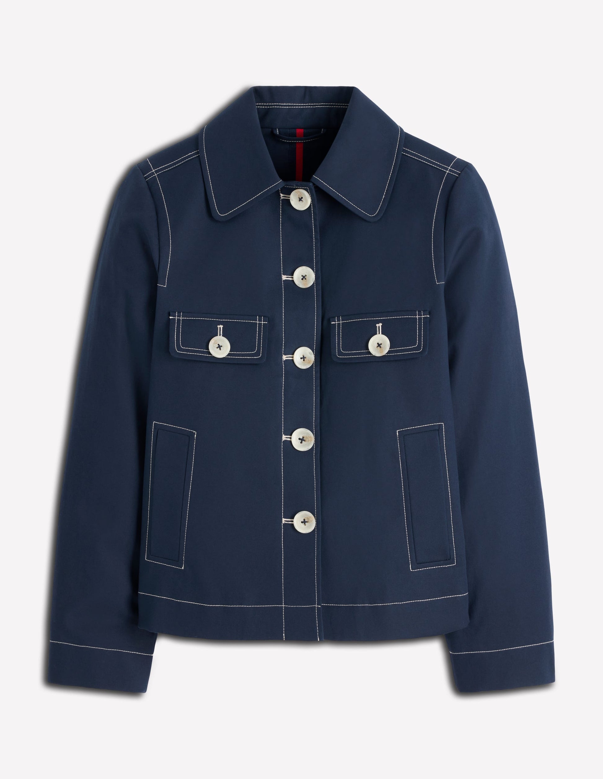 Gloucester Trenchcoat-Marineblau-6