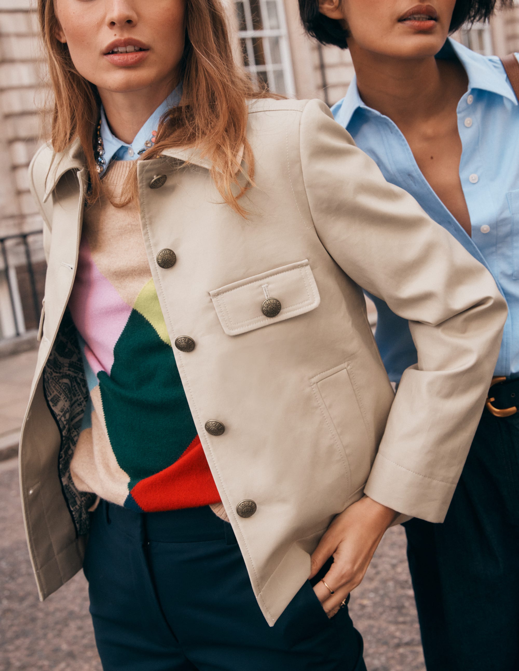 Gloucester Trenchcoat-Cappuccino - Image 5