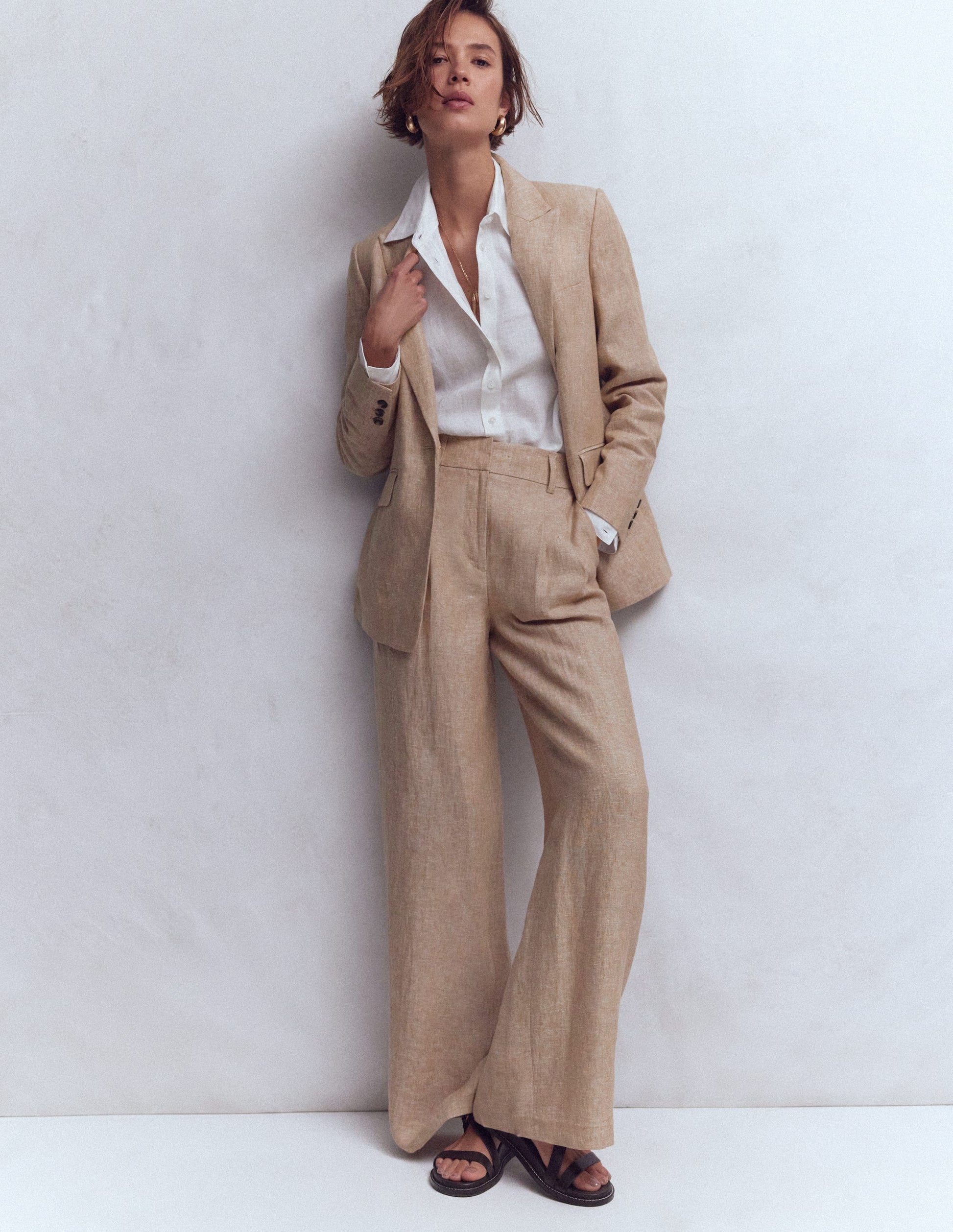 Woodbridge Leinenblazer-Amphore, Chambray-5