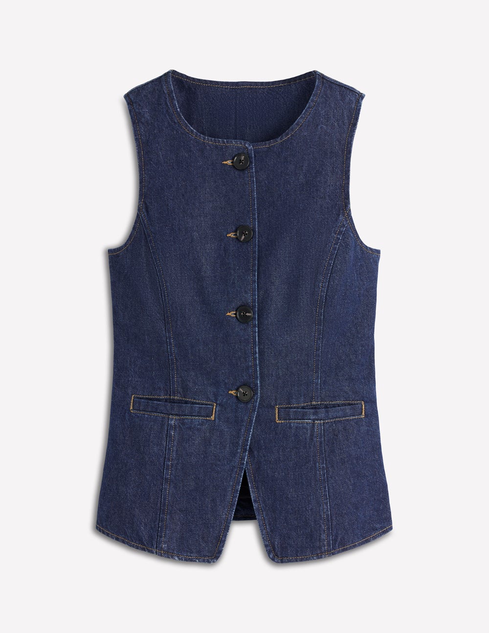 Jeansweste-Indigoblau, Denim - Image 6