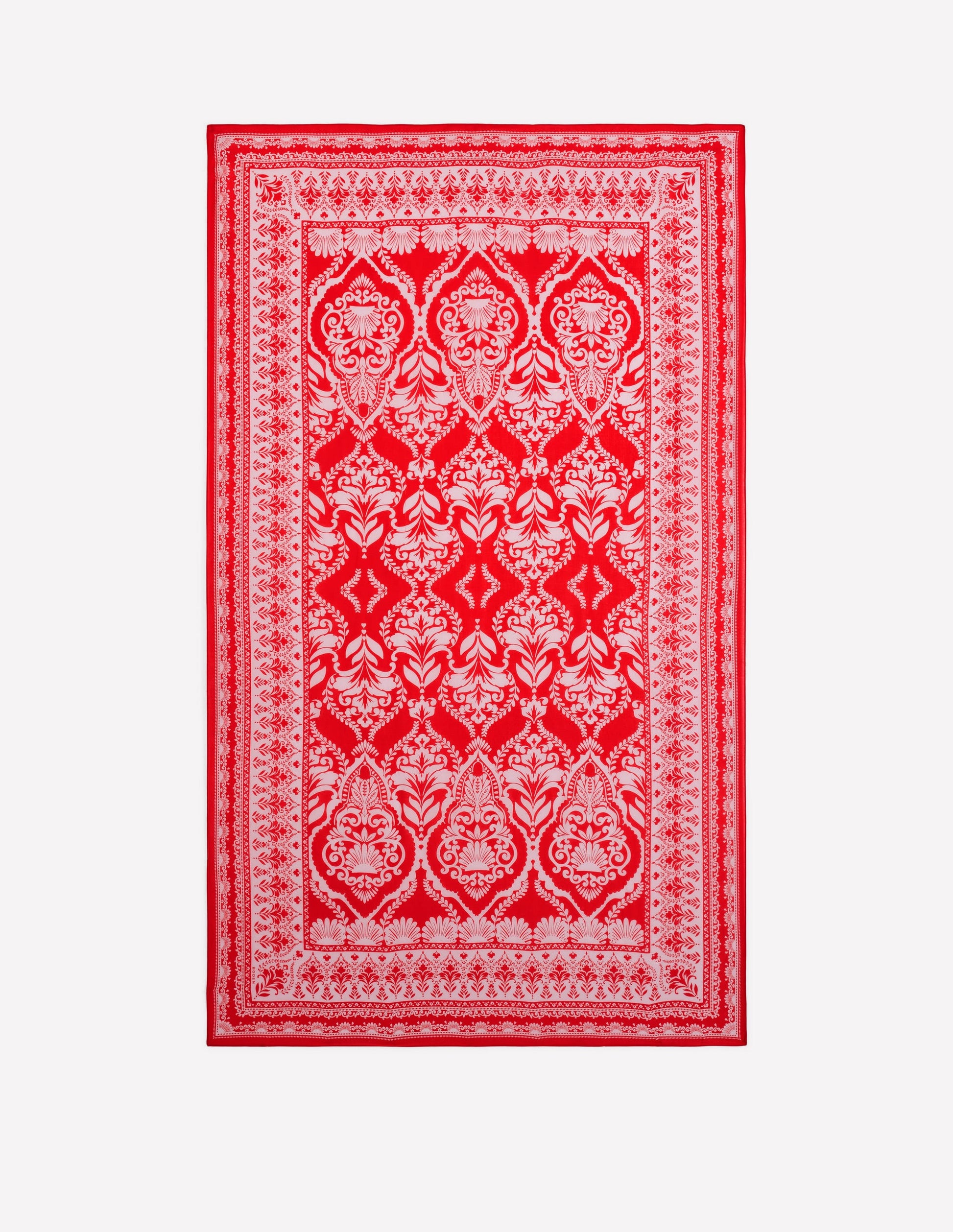 Sarong-Schal mit Muster-Mohnblumenrot, Ziergarten-4