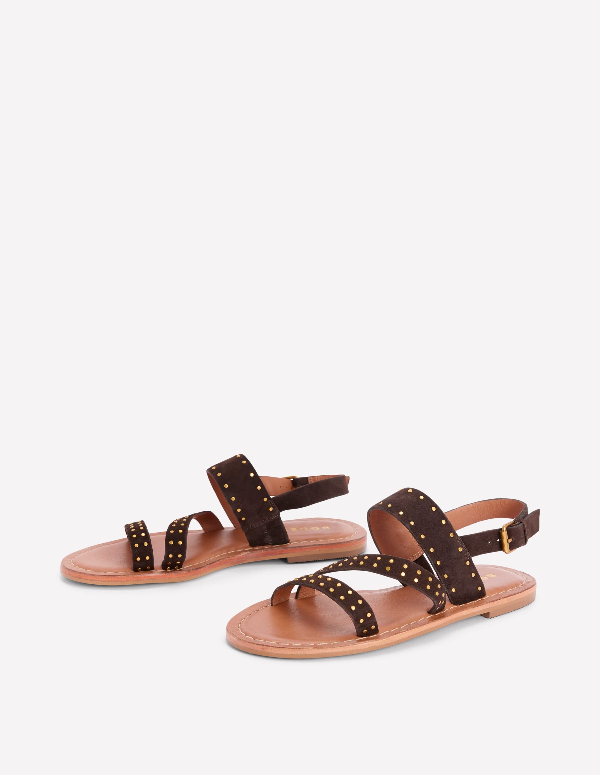 Asymmetric Sandal-Bitter Chocolate - Image 3
