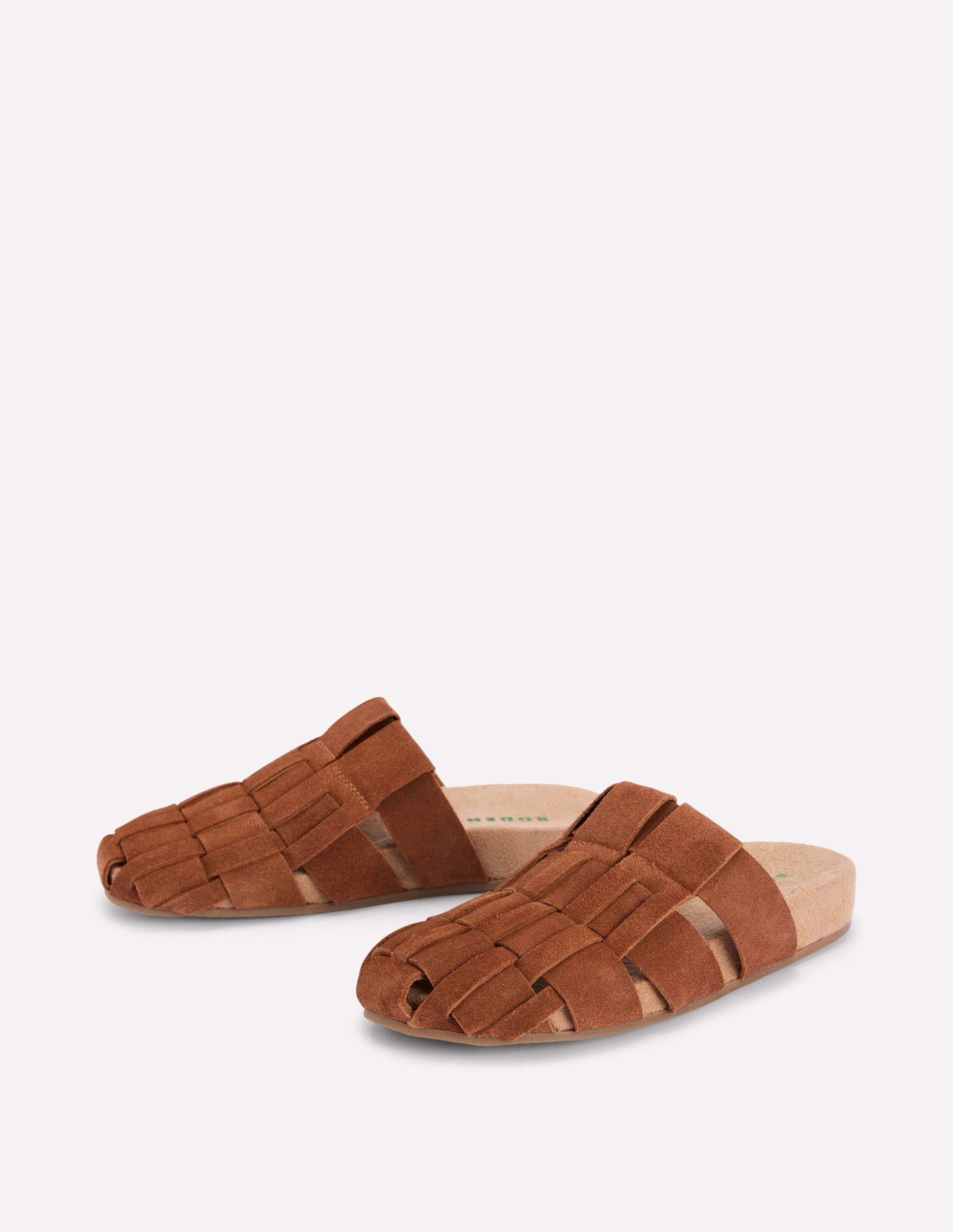 Loretta Riemen-Clogs-Hellbraun - Image 4