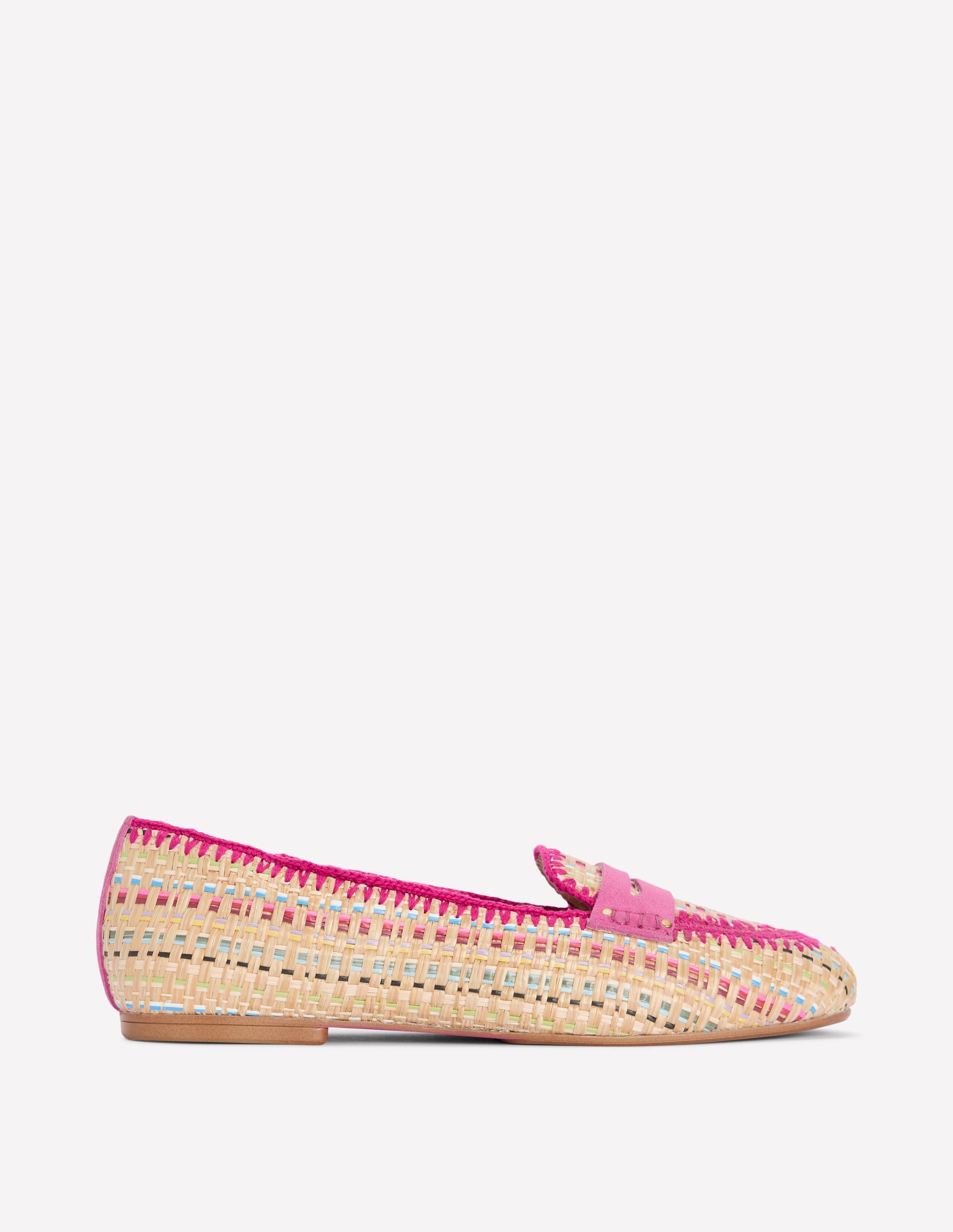 Mocassins intemporels-Raphia multi - Image 1