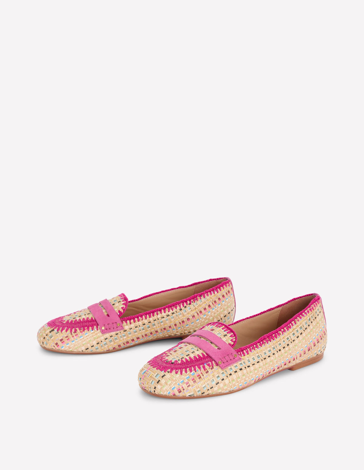 Mocassins intemporels-Raphia multi - Image 3