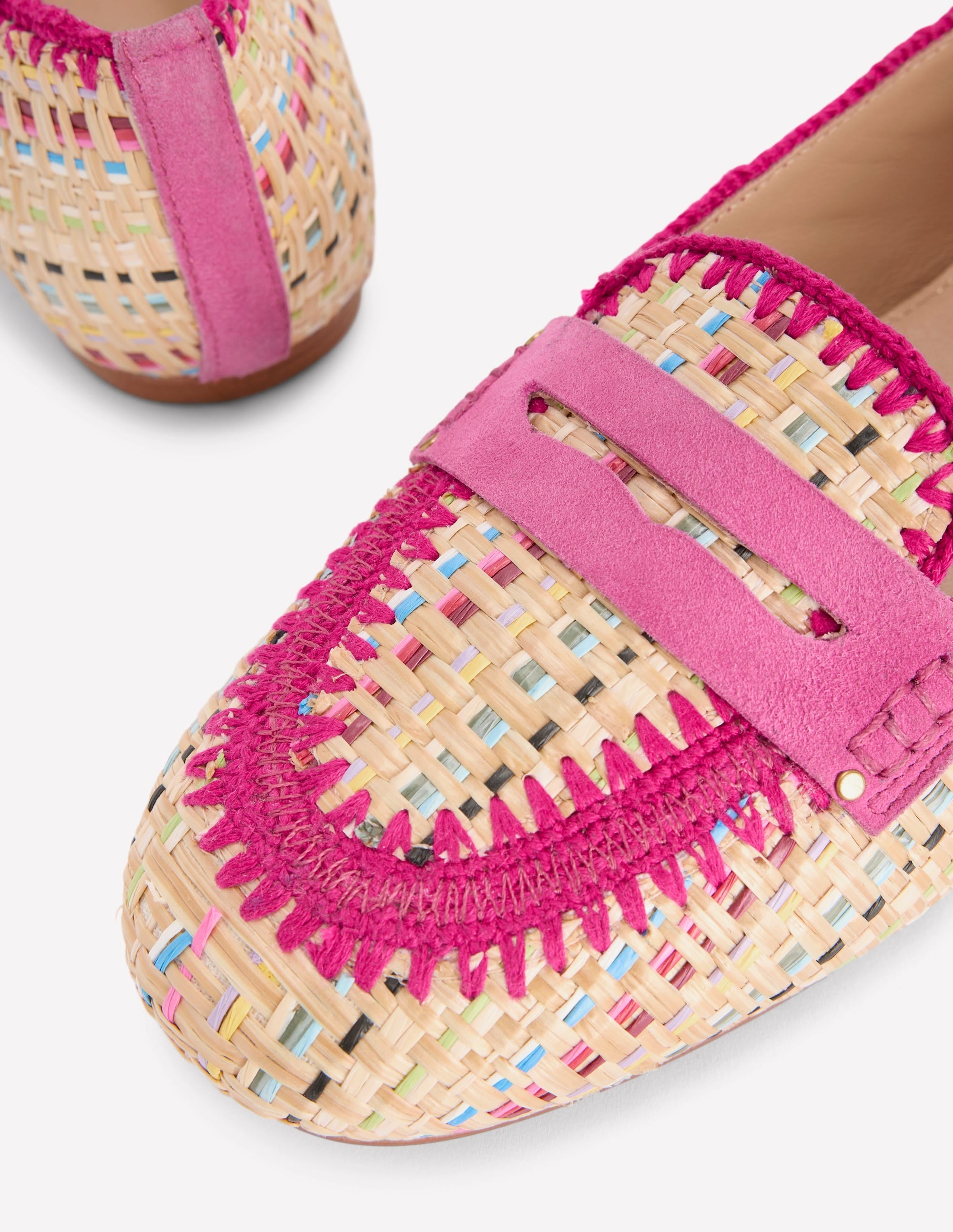 Mocassins intemporels-Raphia multi - Image 4